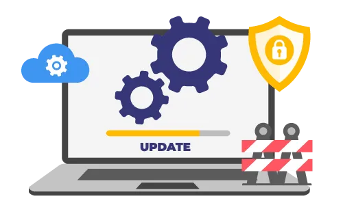 バージョンアップ無償提供イメージ画像