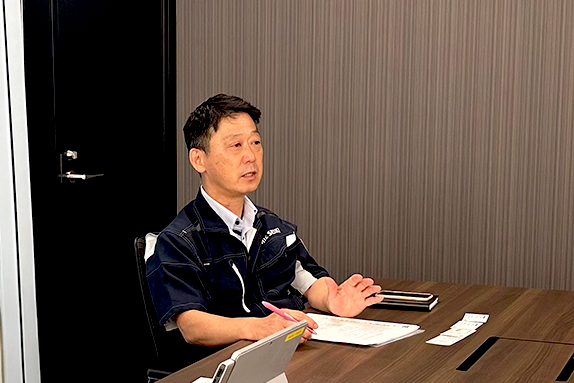 三重精機様 担当者写真